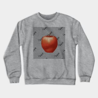 Red Apple comic style Crewneck Sweatshirt